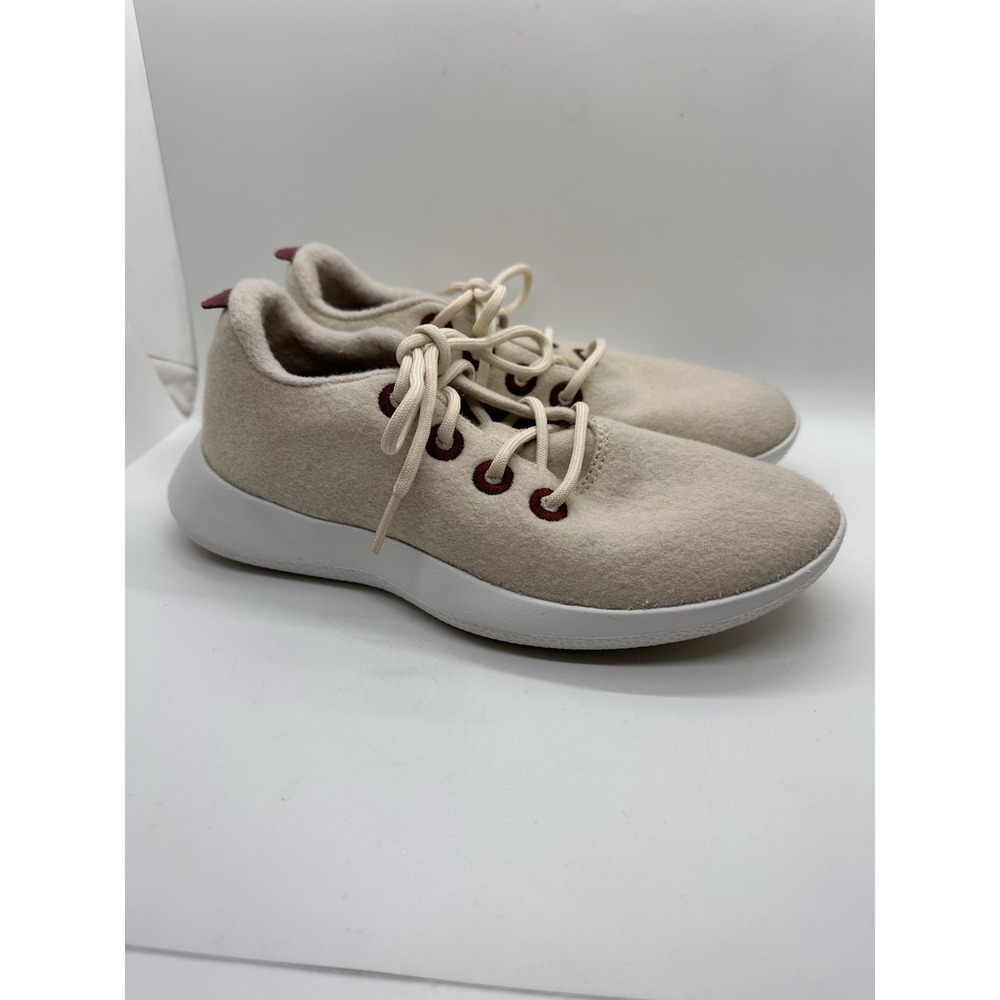 Allbirds Wool Runners Beige Cream Sneakers Youth Y3 US 3 Merino